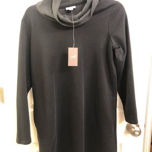 NWT J Jill small petite dress. Cute a line with two pockets. Comfy & warm